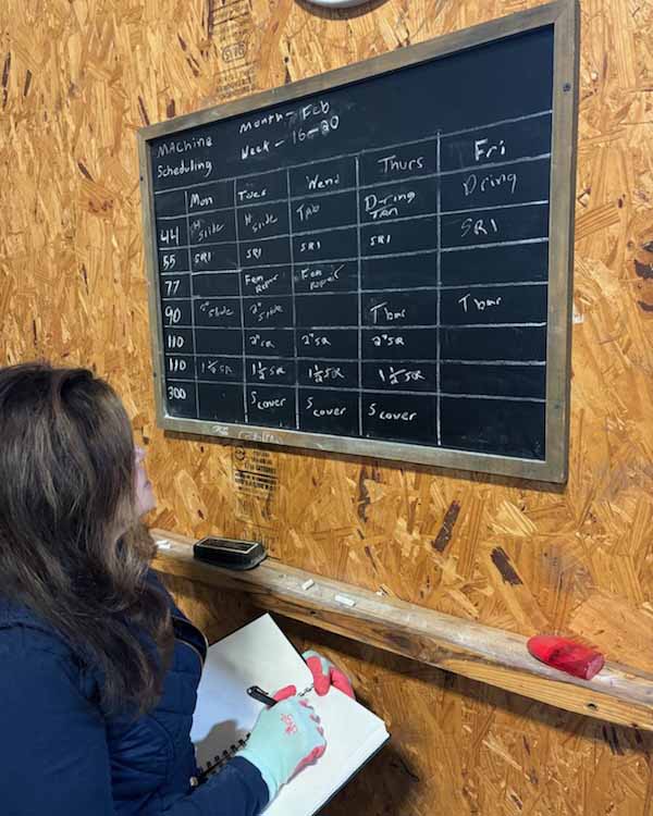 Checking date codes for parts